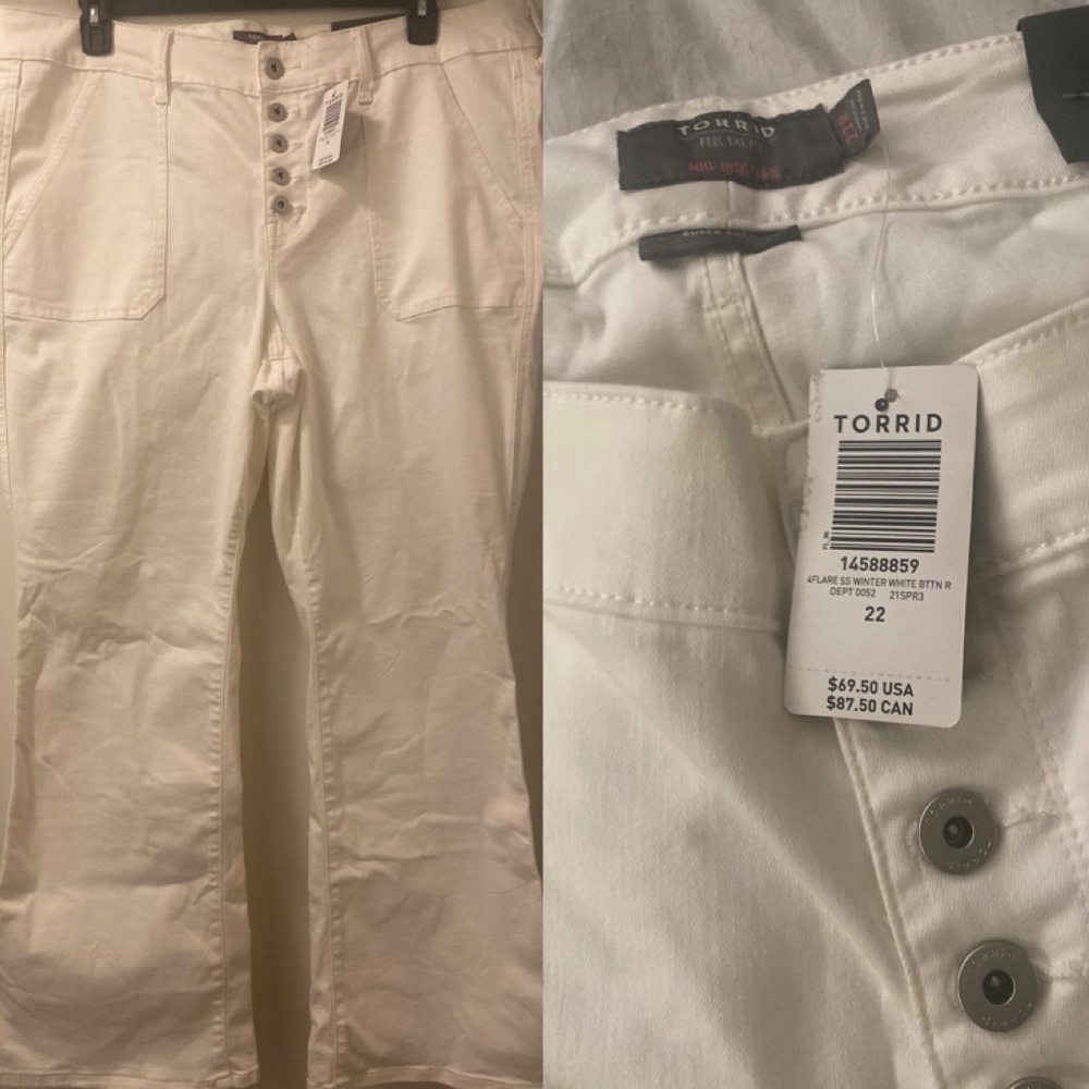 Torrid bell bottom jeans